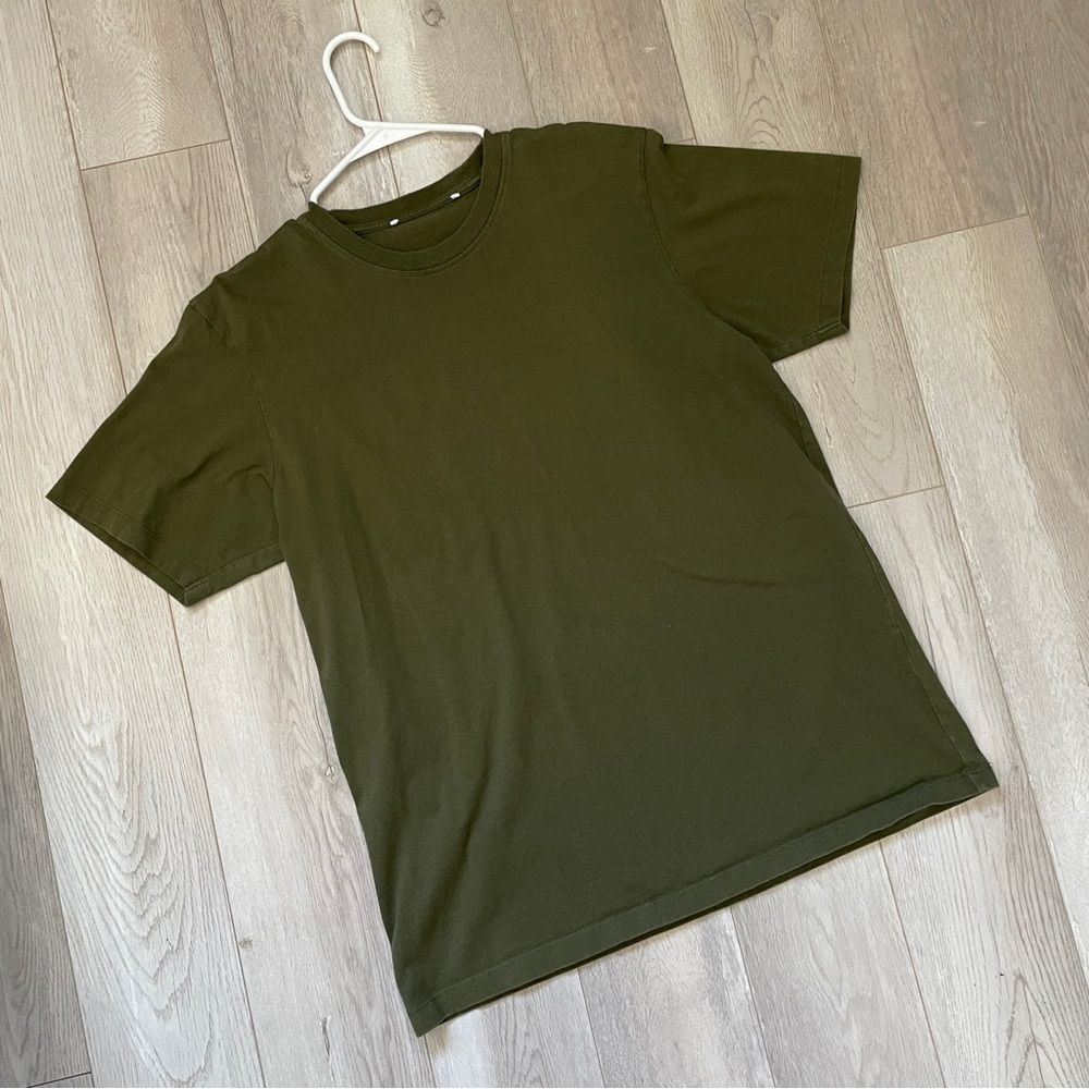 Frame Crewneck Tshirt short sleeve logo tee mens (large) casual simple minimal